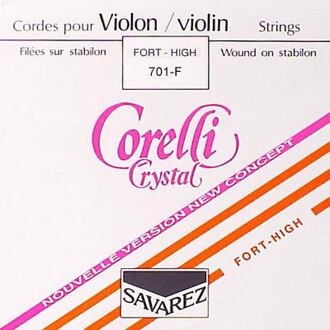 Corelli CO-701-F vioolsnaar E-1 4/4 vioolsnaar E-1 4/4, heavy, steel, loop end
