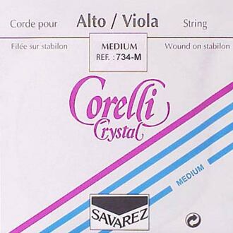 Corelli CO-734-M altvioolsnaar C-4 altvioolsnaar C-4, 33/37 cm., medium, stabilon, tungsten