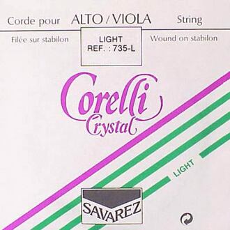 Corelli CO-735-L altvioolsnaar A-1 altvioolsnaar A-1, 33/37 cm., light, steel, aluminium