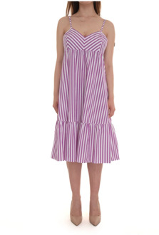 Coricato strap dress Pennyblack , Multicolor , Dames - Xl,L