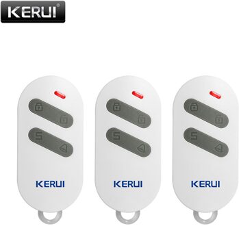 Corina RC532 Draadloze Afstandsbediening Plastic Sleutelhanger 4 Toetsen Alleen Voor Onze Wifi/Pstn/Gsm Thuis Inbreker alarmsysteem 3stk