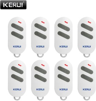 Corina RC532 Draadloze Afstandsbediening Plastic Sleutelhanger 4 Toetsen Alleen Voor Onze Wifi/Pstn/Gsm Thuis Inbreker alarmsysteem 8stk