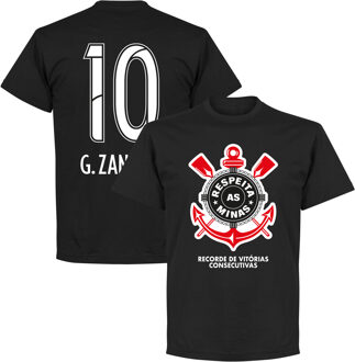Corinthians G. Zanotti 10 Minas T-Shirt - Zwart - XXXXXL