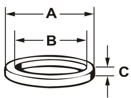Cornat Asbestvrije Dichting 17X24X2 (2St) - TEC380347