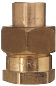 Cornat Cu-Soldeer 3-Dlg Koppeling 15X1/2V - T5340G1512