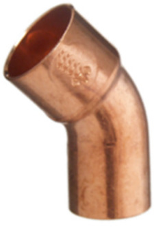 Cornat Cu-Soldeer Knie 1S 45Gr 18Mm (2St) - TD504018