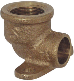 Cornat Cu-Soldeer Muurplaat Haaks 15X3/8V - T5472G1538