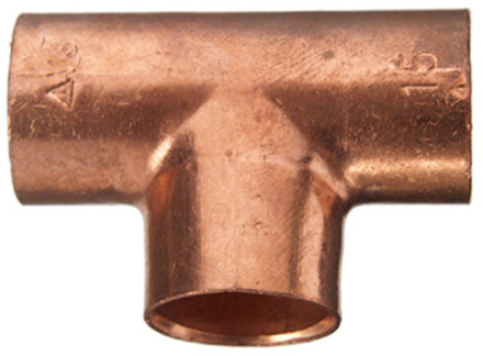 Cornat Cu-Soldeer T-Stuk 18X15X18Mm - T51301815