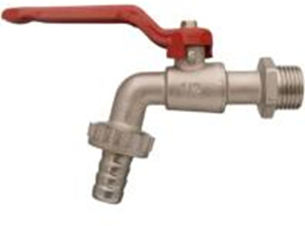 Cornat Dubbeldienst-Kogelkraan 1/2 Mat/Ch - T300801