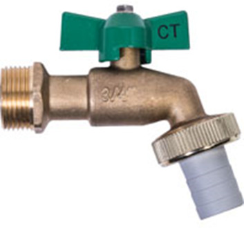 Cornat Dubbeldienst-Kogelkraan 3/4 Vl. Ms - T300804