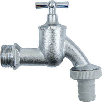 Cornat Dubbeldienstkraan 3/4 Mat/Ch - T300502