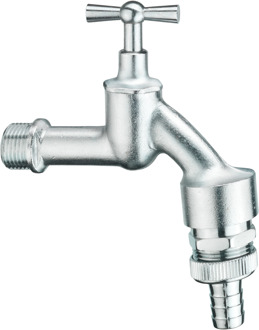 Cornat Dubbeldienstkraan 'Was' 1/2 Mat/Ch - TEC301101