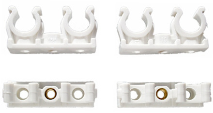 Cornat Dubbele Clip Koperbuis 28Mm (2St) - T561406