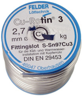 Cornat Fitting-Soldeer Drinkwatersan. 100G - T580599