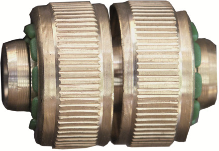 Cornat Garden Messing Koppelstuk 1/2S-1/2S - FLOR89530