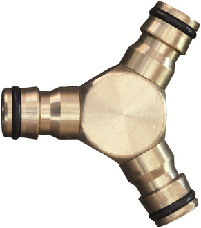 Cornat Garden Messing Verdeelstuk Cl-Cl-Cl - FLOR89535