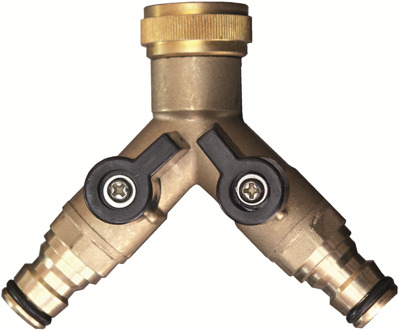 Cornat Garden Messing Y-Klep 3/4V-Cl-Cl - FLOR89510