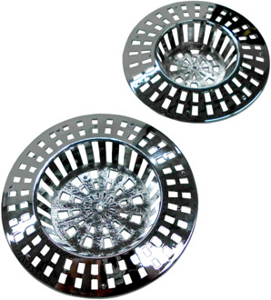 Cornat Haarzeef 60+70Mm (Wastafel+Bad) Ch - SA318624