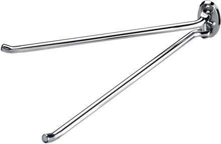 Cornat Handdoekhouder Rond 2Dlg Ch - T319644