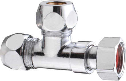 Cornat Klemkoppeling/Ch T-Stuk 3/8X3/8X3/8 - TEC581850