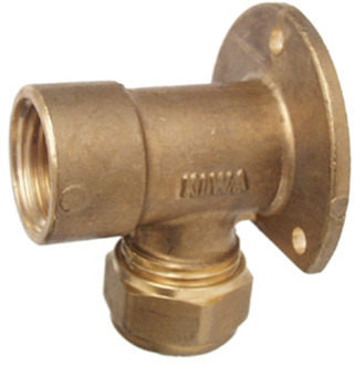 Cornat Knelkoppeling/Ms Muurplaat 1/2Vx18 - TEC584417