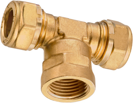 Cornat Knelkoppeling/Ms T-Stuk 18X1/2X18Mm - TEC583695