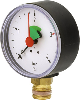 Cornat Manometer 0-4Bar 63Mm 3/8 - T593700