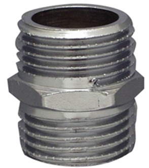 Cornat Messing/Ch Dubbelnippel Mm 1/2 * - T386601