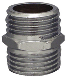 Cornat Messing/Ch Dubbelnippel Mm 1/2 - TEC386601