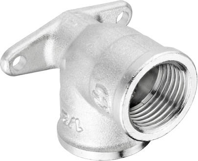 Cornat Messing/Ch Wandplaat V 1/2X1/2 *B* - TEC386252