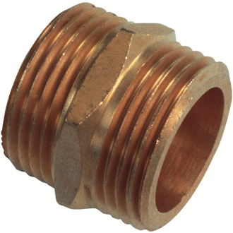 Cornat Messing Dubbele Nippel 1 1/4 - FLOR92760