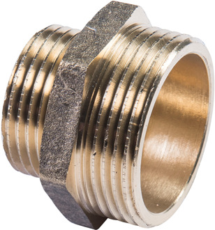 Cornat Messing Dubbele Nippel 1 1/4 X 1'' - FLOR92771