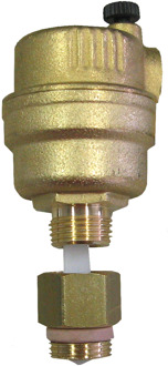 Cornat Ontluchter Messing 3/8 - T593510