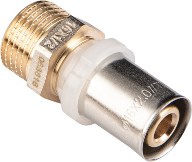 Cornat Perskoppeling 16X1/2M Ms-A2 - VRP500550N