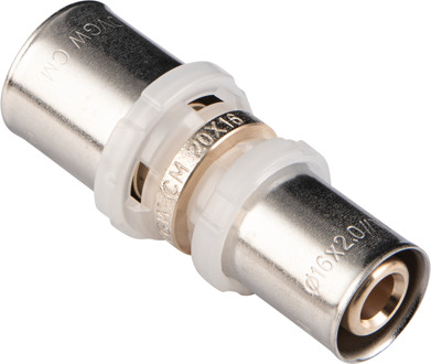 Cornat Perskoppeling 20X16Mm Ms-A2 - VRP500516N