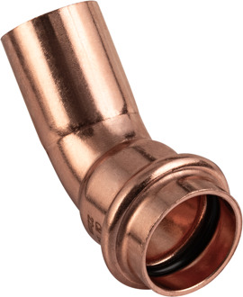 Cornat Perskoppeling Boog 45Gr 22Mm Mv - T650322B