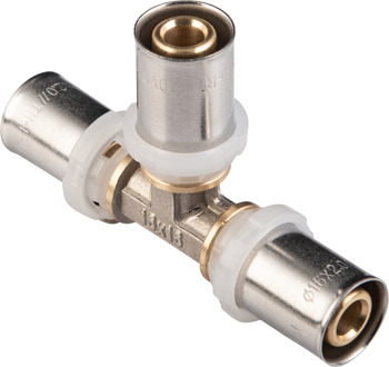 Cornat Perskoppeling T-Stuk 16X16X16 Ms-A2 - VRP500416N