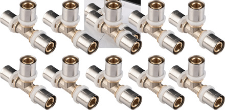 Cornat Perskoppeling T-Stuk 20Mm 10S Ms-A2 - VRPTP500420N