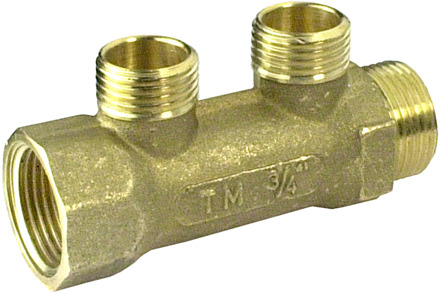 Cornat Rir Verdeelstuk 3/4 2X16Mm S - T620010