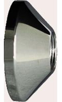 Cornat Rozet Voor S-Koppeling (2St) Ms-Ch - TEC321025