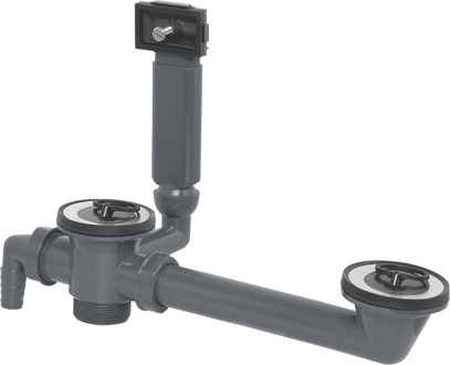 Cornat Sifon + Overloop Spoelbak 6/4 (407) - T354404R