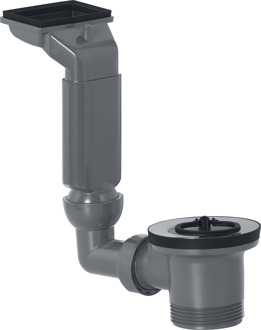 Cornat Sifon + Overloop Spoelbak 6/4 (417) - T353504R