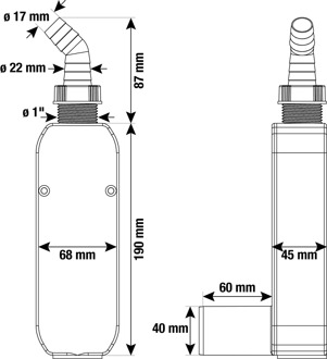 Cornat Sifon Wasmachine 1'' 40Mm 430 - T356020G