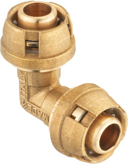 Cornat Steekfitting Knie 16X16Mm Ms - VRST660416