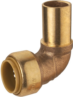 Cornat Steekfitting Knie 90Gr 18Mm Mv - T630518