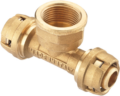 Cornat Steekfitting T-Stuk 20X1/2Vx20 Ms - VRST660950