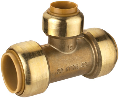 Cornat Steekfitting T-Stuk 22X18X22Mm Vvv - T630950