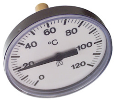 Cornat Thermometer 0-120Gr 80Mm 1/2 - T593699