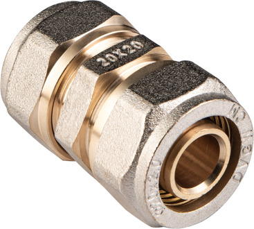 Cornat Vrs Koppeling 20X20Mm Ms-Ni - VRS670020N