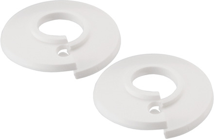 Cornat Vrs Rozet 16Mm Kunststof 2St Wi - VRS661210